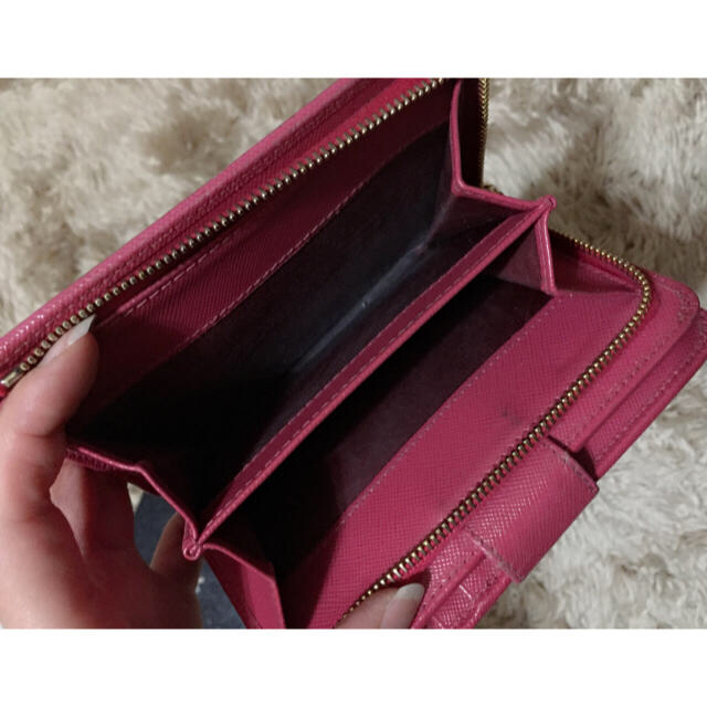 PRADA(プラダ)のPRADA(正規)/サフィアーノ二つ折り財布 レディースのファッション小物(財布)の商品写真