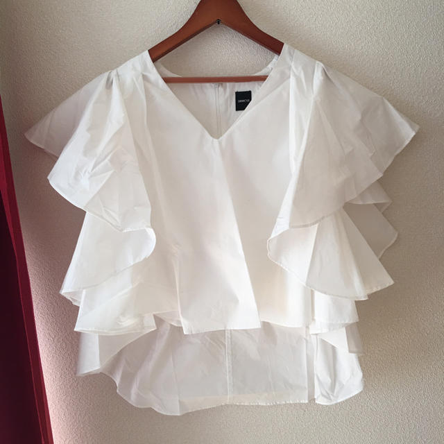 DRWCYS - えりりん様専用♡DRWCYS 美品 タイプライター フリルブラウス ...