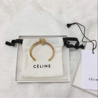 セリーヌ(celine)の【最終お値下げ】セリーヌ♡ノット ブレスレット 正規品(ブレスレット/バングル)