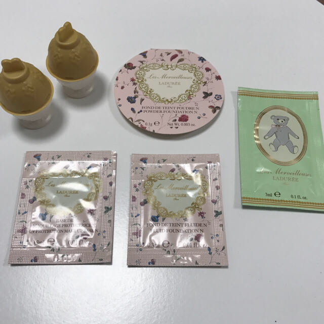 Les Merveilleuses LADUREE(レメルヴェイユーズラデュレ)のレ メルヴェイユーズ ラデュレ ＊ サンプルセット コスメ/美容のベースメイク/化粧品(チーク)の商品写真