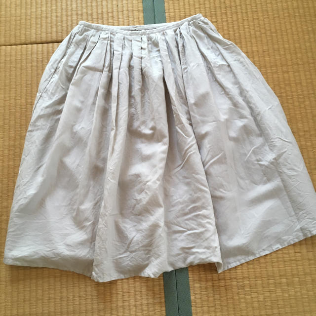 MUJI (無印良品)(ムジルシリョウヒン)の無印★コットンシルク スカート レディースのスカート(ひざ丈スカート)の商品写真