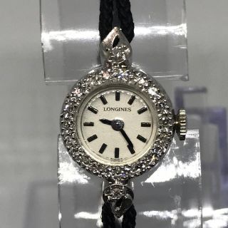 ロンジン(LONGINES)の(ぽんきち様専用)Longines レディース アンティーク時計 14K 金無垢(腕時計)