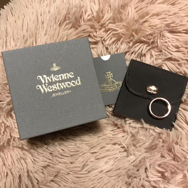 Vivienne Westwood(ヴィヴィアンウエストウッド)のaaapple様専用♥ピンクのコンジットストリートリング レディースのアクセサリー(リング(指輪))の商品写真