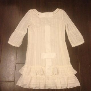 ジルスチュアート(JILLSTUART)のJILL♡バックリボンワンピ(ミニワンピース)