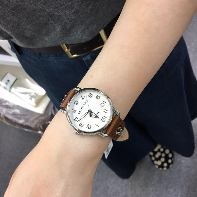 COACH(コーチ)の新入荷 【限定価格】COACH 腕時計 レディース 14502273 レザー レディースのファッション小物(腕時計)の商品写真
