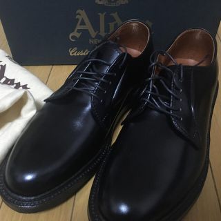 オールデン(Alden)のALDEN   PLANE TOE SHOE レザーソウル別注 (カーフ)6D(ドレス/ビジネス)