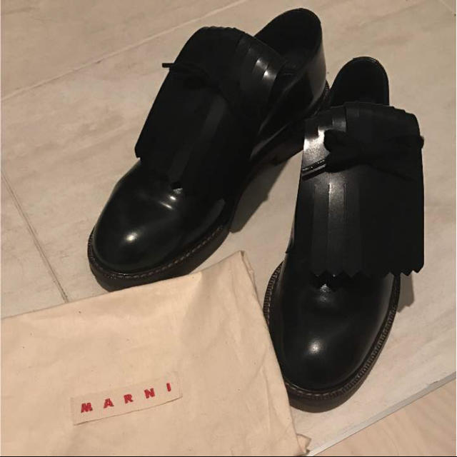 MARNI レースアップシューズ ローファー/革靴