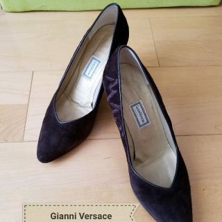 ジャンニヴェルサーチ(Gianni Versace)のレディーススエードパンプス(ヴェルサーチ)(ハイヒール/パンプス)