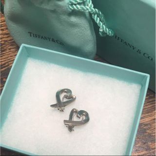 ティファニー(Tiffany & Co.)のティファニー ラビングハート イヤリング(イヤリング)