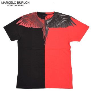 マルセロブロン(MARCELO BURLON)のMARCELO BURLON マルセロバーロン 半袖Tシャツ S(Tシャツ/カットソー(半袖/袖なし))