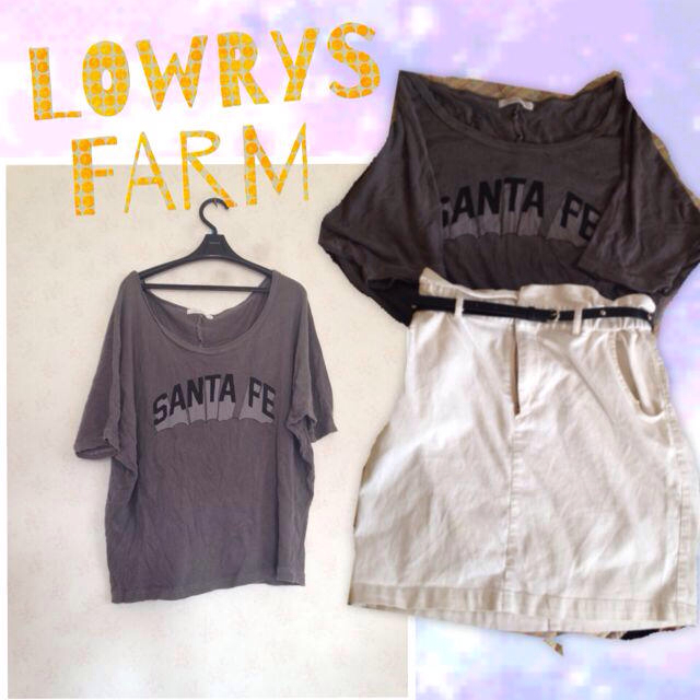 LOWRYS FARM(ローリーズファーム)のLOWRYS ビッグT 春夏 レディースのトップス(Tシャツ(半袖/袖なし))の商品写真