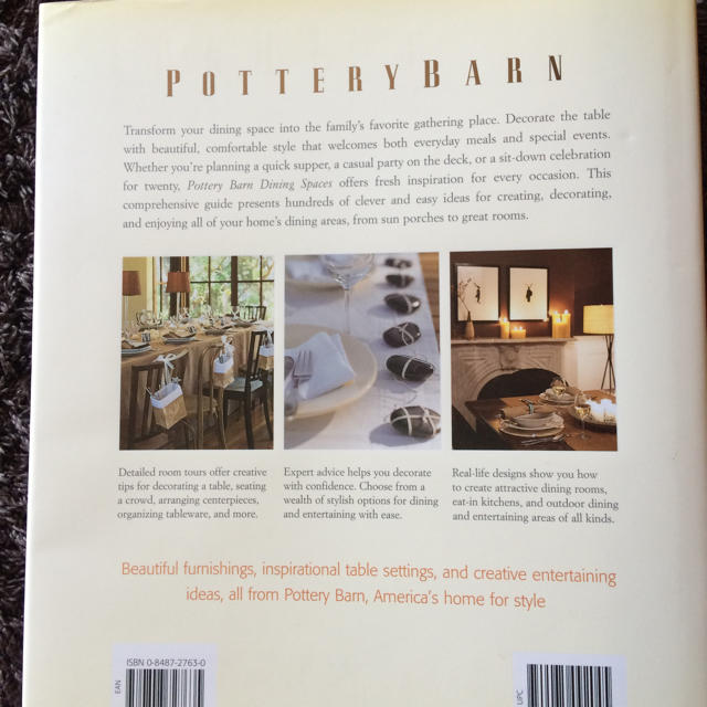 Pottery Barn(ポッタリーバーン)のrikimama様専用POTTERY BARN ダイニングアイデア本 洋書 エンタメ/ホビーの本(洋書)の商品写真