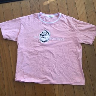 ミックスエックスミックス(mixxmix)のmixxmix ブルドッグTシャツ(Tシャツ(半袖/袖なし))