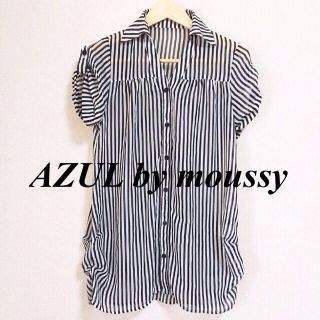 アズールバイマウジー(AZUL by moussy)のAZUL by moussy♡シャツ(シャツ/ブラウス(半袖/袖なし))