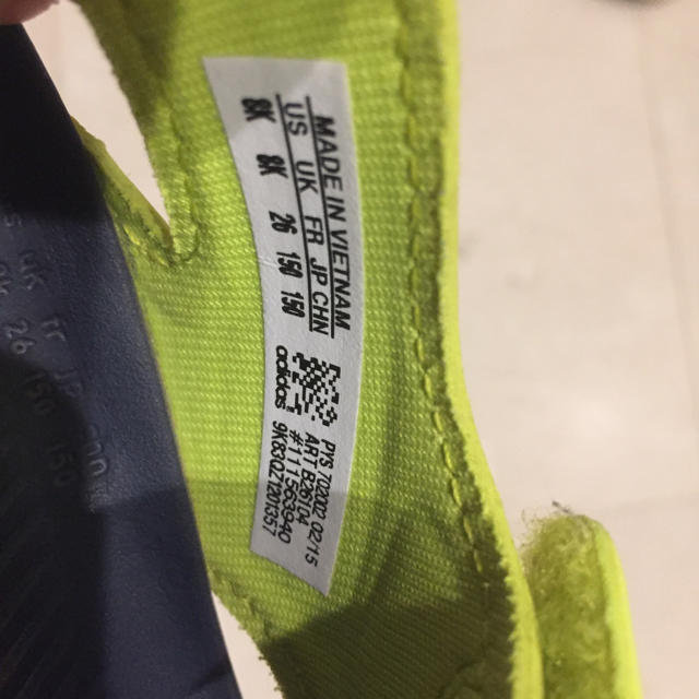 adidas(アディダス)のアディダスサンダル 15センチ キッズ/ベビー/マタニティのキッズ靴/シューズ(15cm~)(サンダル)の商品写真