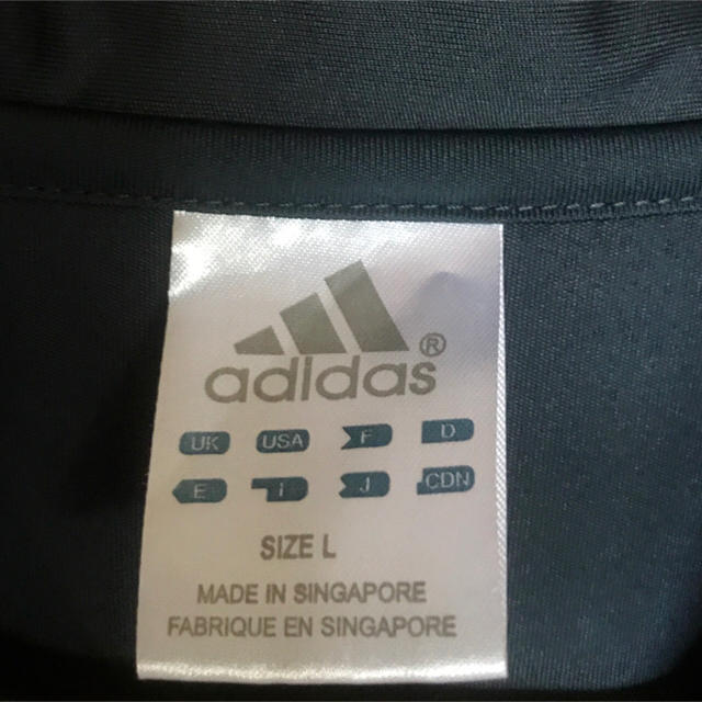 adidas(アディダス)のadidas 速乾素材 ポロシャツ L 送料込 メンズのトップス(ポロシャツ)の商品写真