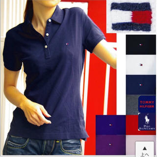 トミーヒルフィガー(TOMMY HILFIGER)の美品♡トミーフィルフィガー 人気完売 ワンポイントポロシャツ S(ポロシャツ)