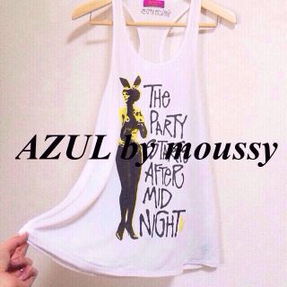 アズールバイマウジー(AZUL by moussy)のAZUL by moussy♡タンク(タンクトップ)