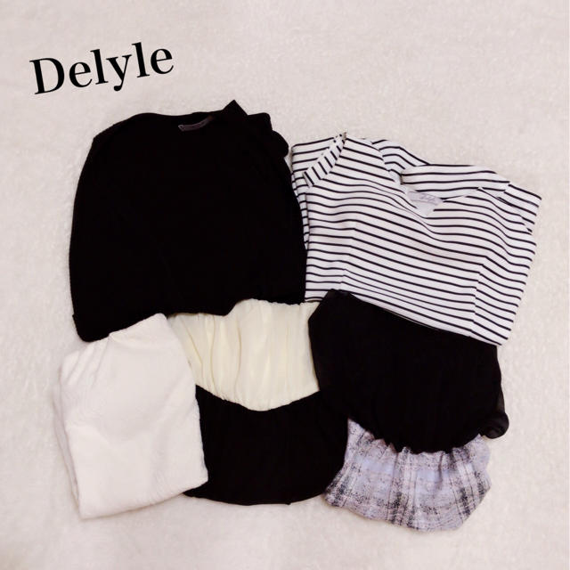 Delyle NOIR(デイライルノアール)のDelyle  5点セット レディースのワンピース(ミニワンピース)の商品写真