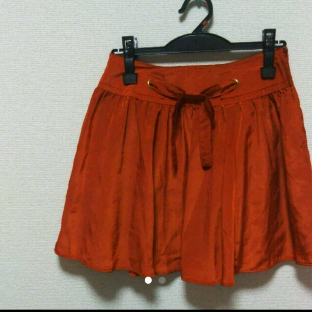 ニッセン(ニッセン)の新品 オレンジスカート レディースのスカート(ミニスカート)の商品写真