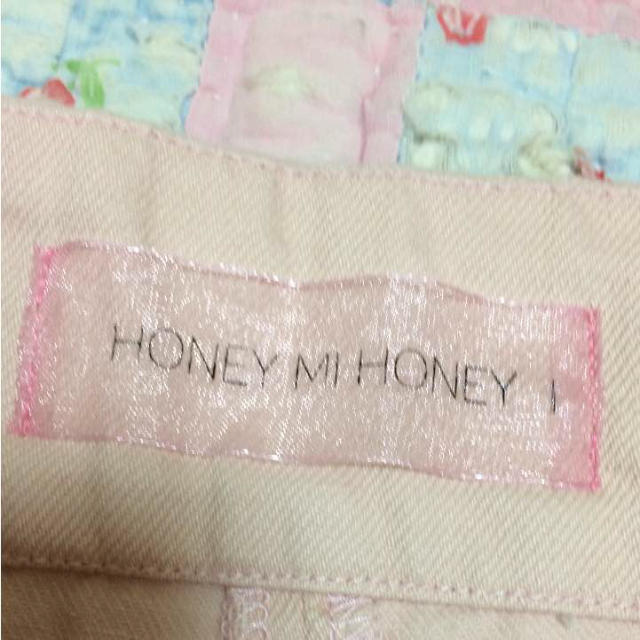 Honey mi Honey(ハニーミーハニー)のハニーミーハニー♡デニムスカート♡pink レディースのスカート(ミニスカート)の商品写真