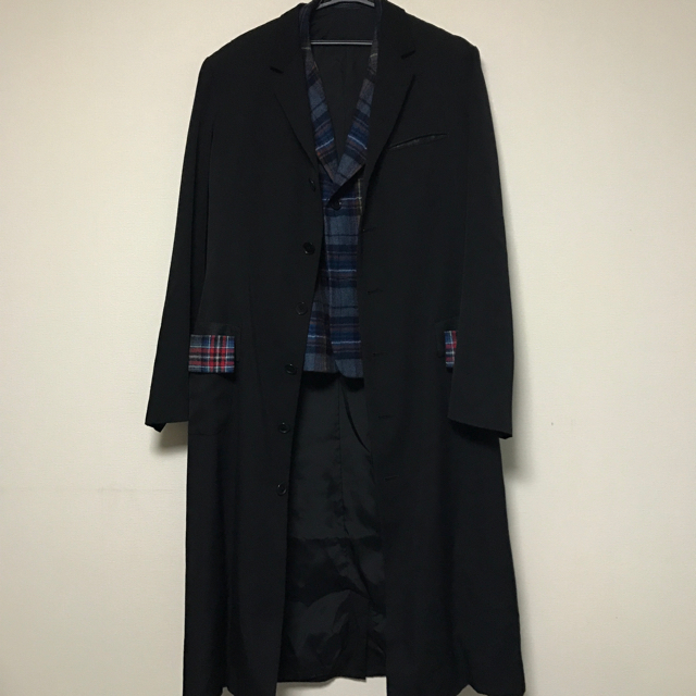 Yohji Yamamoto - 美品 Yohji Yamamoto 08aw ウールギャバ ロングジャケットの通販 by Tomoya's