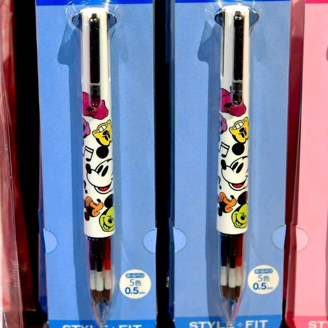 Disney ミッキー 総柄 5色 ボールペン スタイルフィット ディズニーリゾート限定 の通販 By アリエル S Shop ディズニー ならラクマ