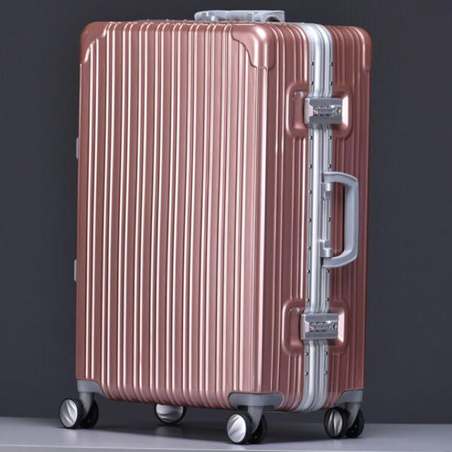 【2022?新作】 おしゃれ！大型 スーツケース フレームタイプ lサイズ tsaロック 即購入OK スーツケース/キャリーバッグ
