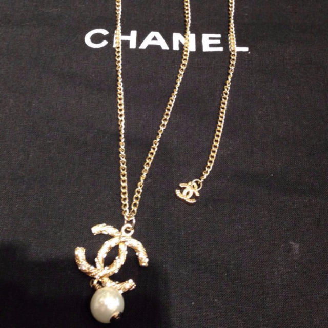 シャネル　CHANEL ココマーク　パール　ネックレス