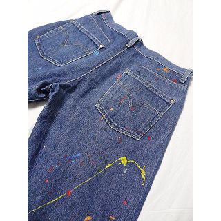 リーバイス(Levi's)のリーバイス☆トルコ製☆EU企画ペイントデニム☆30☆ウェスト約76cm(デニム/ジーンズ)