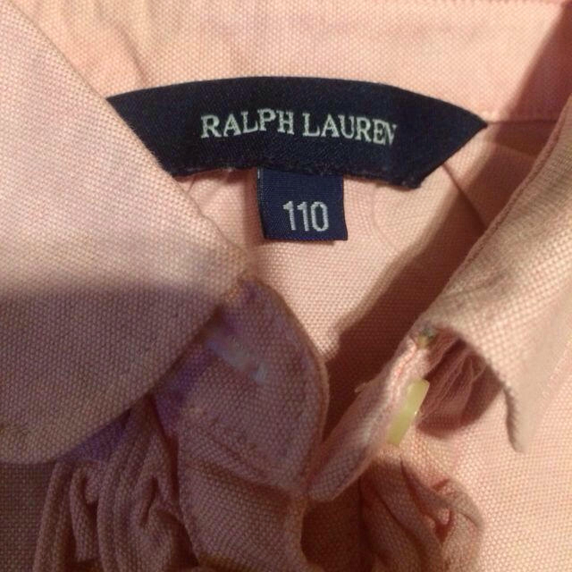 Ralph Lauren(ラルフローレン)のRALPHLAURENフリルブラウス キッズ/ベビー/マタニティのキッズ服女の子用(90cm~)(その他)の商品写真