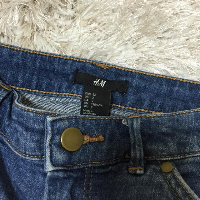 H&M(エイチアンドエム)のH&Mデニムミニスカート レディースのスカート(ミニスカート)の商品写真