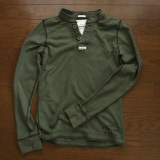 アバクロンビーアンドフィッチ(Abercrombie&Fitch)のabercrombie アバクロ キッズ トレーナー モスグリーン XL(ジャケット/上着)