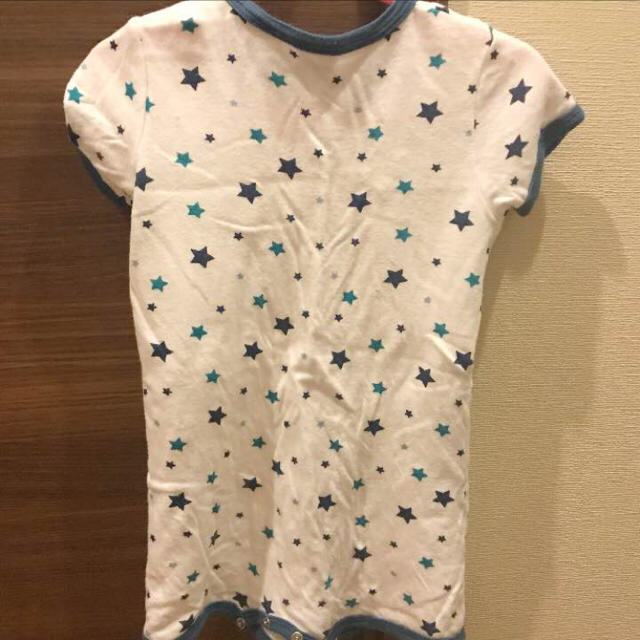 PETIT BATEAU(プチバトー)のプチバトー ロンパース 81cm ベビー服 キッズ/ベビー/マタニティのベビー服(~85cm)(ロンパース)の商品写真