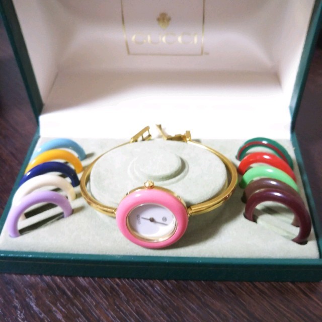 GUCCI♥チェンジベゼル腕時計♥ 腕時計 ファッション小物 レディース