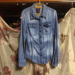 ゲス(GUESS)のGUESS デニムシャツ(シャツ/ブラウス(長袖/七分))