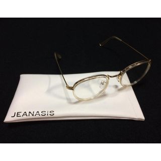 ジーナシス(JEANASIS)のJEANASISジーナシスボストンメガネ★アングリットサングラス眼鏡サングラス(サングラス/メガネ)