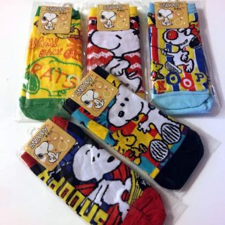 スヌーピー(SNOOPY)の再入荷！5足セット スヌーピー 靴下セット(ソックス)