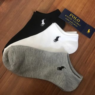 ポロラルフローレン(POLO RALPH LAUREN)の《ラルフローレン》レディース 靴下 3足セット ソックス(ソックス)