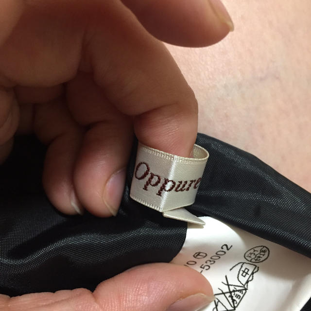 Oppure オピュール  黒ドレス インナーセット レディースのワンピース(ひざ丈ワンピース)の商品写真