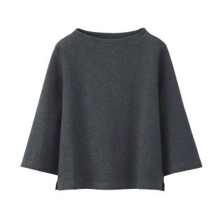 ユニクロ(UNIQLO)のユニクロ○ワイドスリーブ モックネックT(カットソー(長袖/七分))