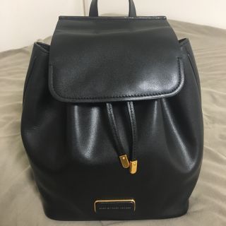 マークバイマークジェイコブス(MARC BY MARC JACOBS)の値下げ✨美品☆MARCBYMARCJACOBS☆リュック☆皮素材☆ブラック(リュック/バックパック)