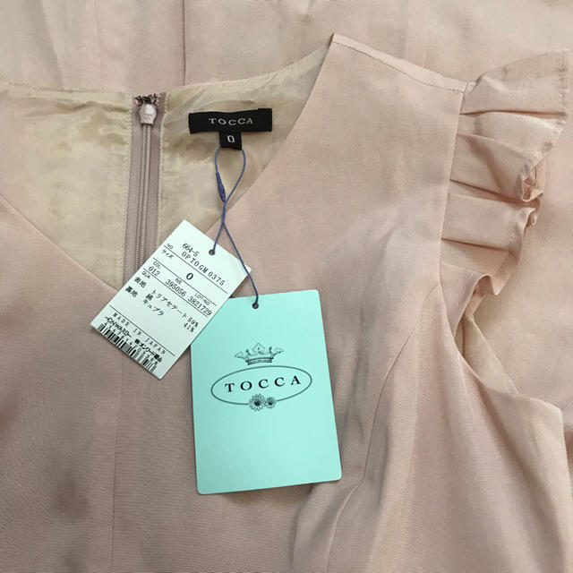 新品 未使用 タグ付 TOCCA トッカ ワンピース 0 新品 未使用 タグ付 TOCCA トッカ ワンピース 0