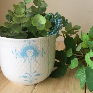 ロイヤルコペンハーゲン(ROYAL COPENHAGEN)のロイヤルコペンハーゲン　アンティーク陶器　花瓶(花瓶)