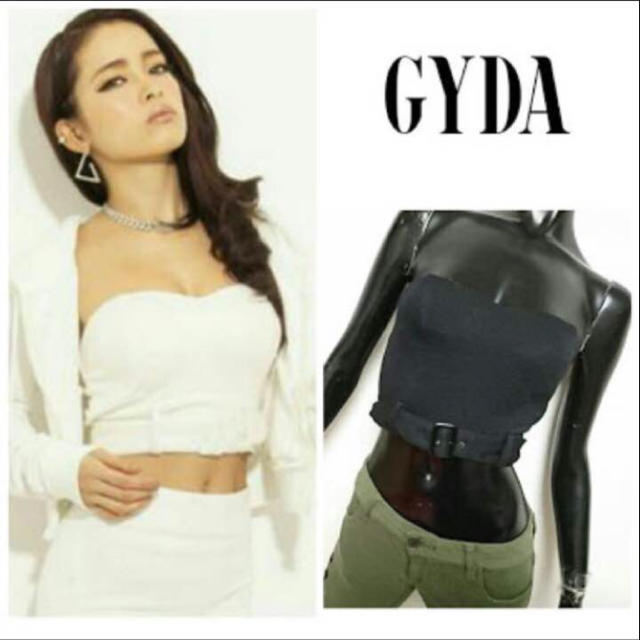 GYDA(ジェイダ)のGYDA ウエストベルトビスチェ レディースのトップス(ベアトップ/チューブトップ)の商品写真