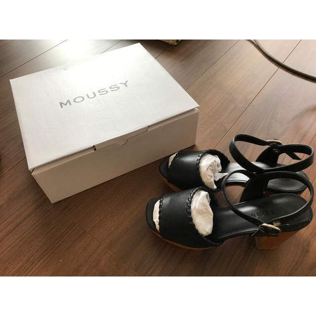 【完売】moussy woodサンダルレディース