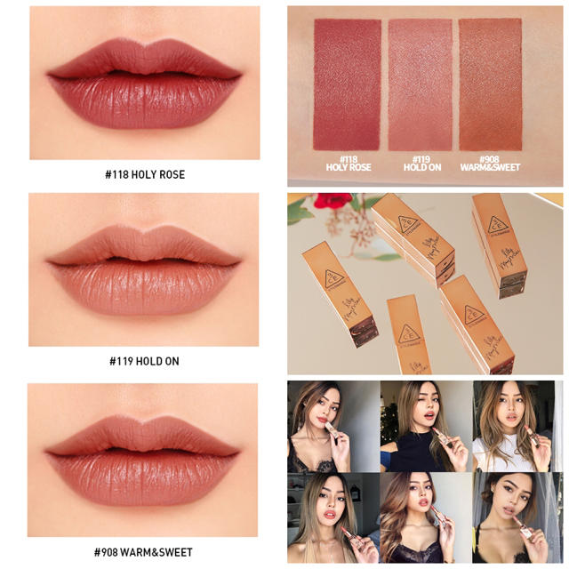 3ce(スリーシーイー)の3CE LILY MAYMAC コラボ MATTE LIP マットリップ 119 コスメ/美容のベースメイク/化粧品(口紅)の商品写真