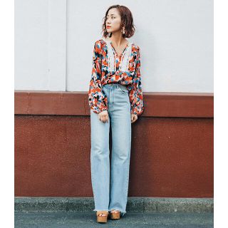 スライ(SLY)のsly☆brighten Flower tops(チュニック)