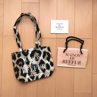 メゾンドリーファー(Maison de Reefur)の【MAISON DE REEFUR】店舗限定 新ショッパー レオパード Ｓ(ショップ袋)