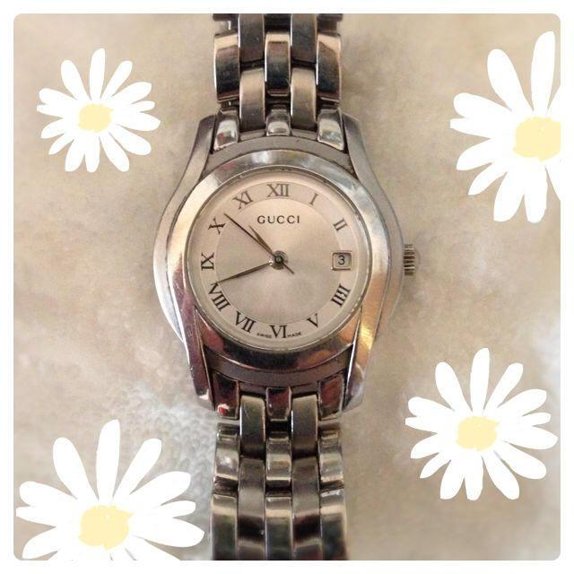 GUCCI 白文字盤 腕時計レディス♡ developer.maishapay.net